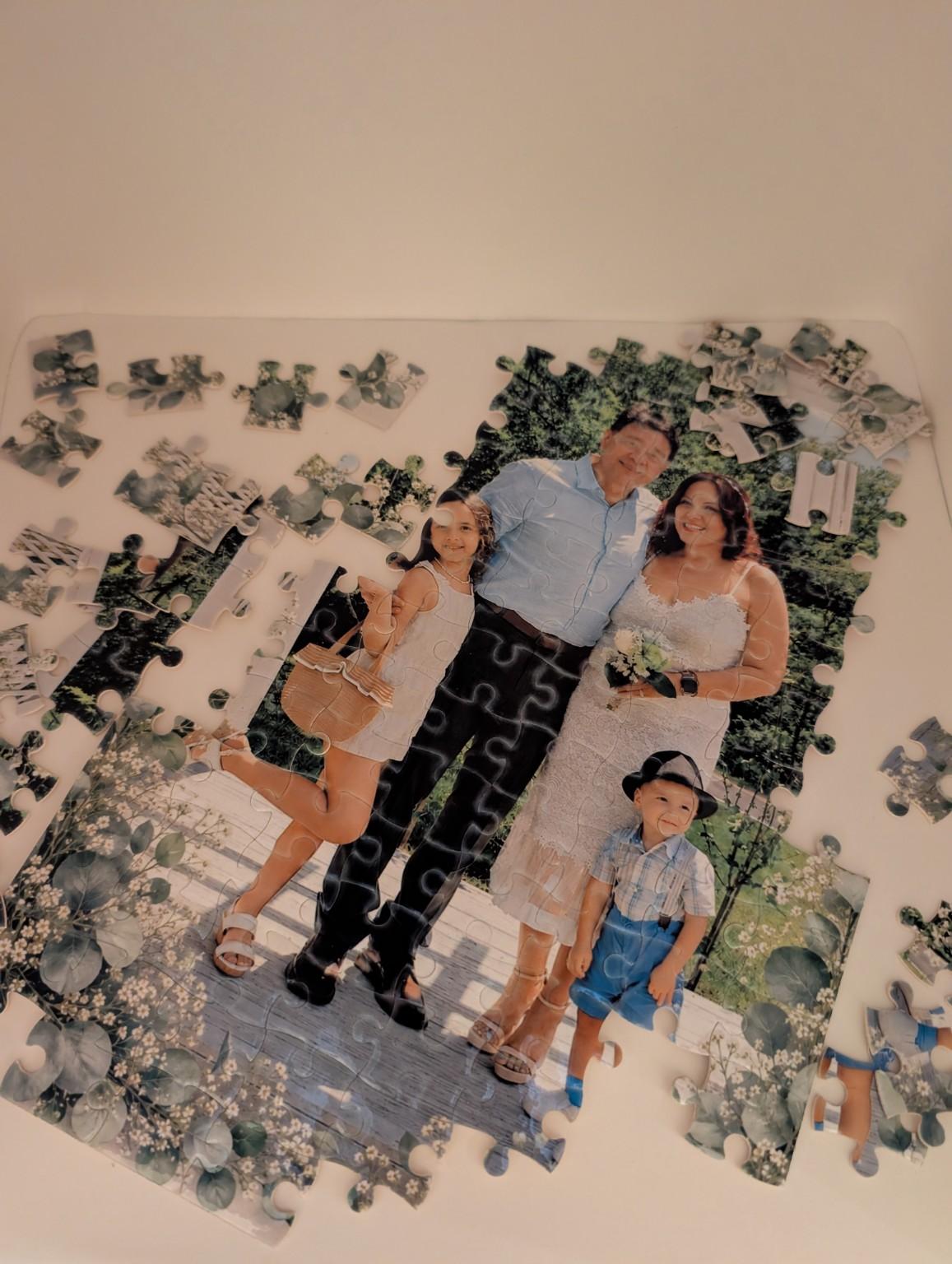 Rompecabezas de boda personalizado